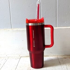 Starbucks x Stanley Cup Holiday 2023 Red Tumbler 40 oz